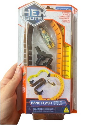Hex Bot Bee starter set Series One NANO FLASH New In Box Lights Up Supercharged