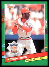 Ozzie Smith 1991 Donruss #437 Cardinals MLB READ FREE SHIPPING AutographDen