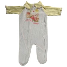 Vintage 1980 Strawberry Shortcake Baby Sleeper Lullaby Land AGC USA Footed 0-3M