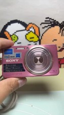 Sony Cyber-shot DSC-W570 Digital Camera 16.1MP 5x Optical Zoom AE/FE Lock - Pink