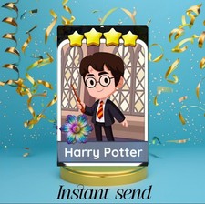 Harry Potter Monopoly Go 4 star Sticker Instant Send
