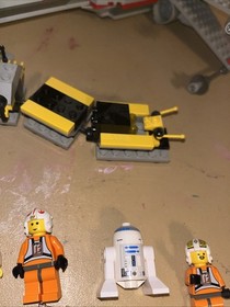 LEGO 7140 - Star Wars - X-wing Fighter - 1999 - NO BOX or Instructions Read!!!
