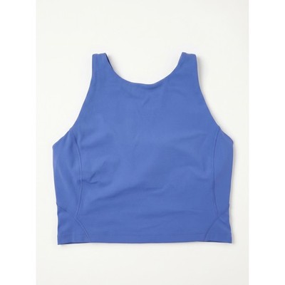 Lululemon Align High Neck Tank Women 6 Dark Lavender Excellent Nulu Crop Top