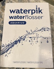Waterpik Water Flosser WP-663CD Aquarius Classic Blue Satin Brand New