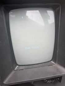 Vectrex, a unique vintage home video game console released in 1982.  