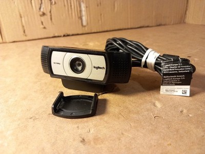 Logitech Business Webcam V-U0031 Full HD 1080p mit 90º Sichtfeld Schwarz/Grau