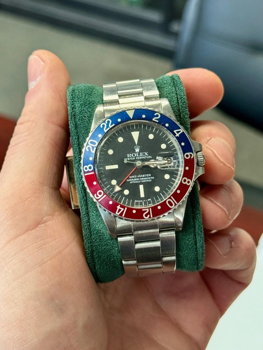 1977 Rolex GMT-Master 'Pepsi' 1675 MK3 Radial Dial - No box No