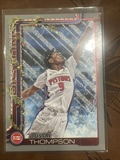 2025-26 Topps Holiday - Ausar Thompson #H36 Holiday Silver Glitter