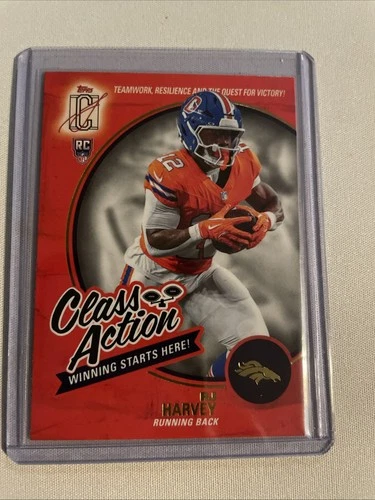2025 Topps Signature RJ Harvey Base (RAW)