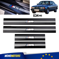 INNER DOOR SILL TRIM SET LEFT RIGHT FOR BMW E34 M5 1987-1993 OEM 51471978473