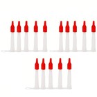 Silicone Tube Nozzle Cap Replacement Tips Caulk With Red Nozzle Cartridge Spare