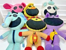 7 PC POPPY PLAYTIME SMILING CRITTERS MOMMY LONG LEGS PLUSH LOT (B1)