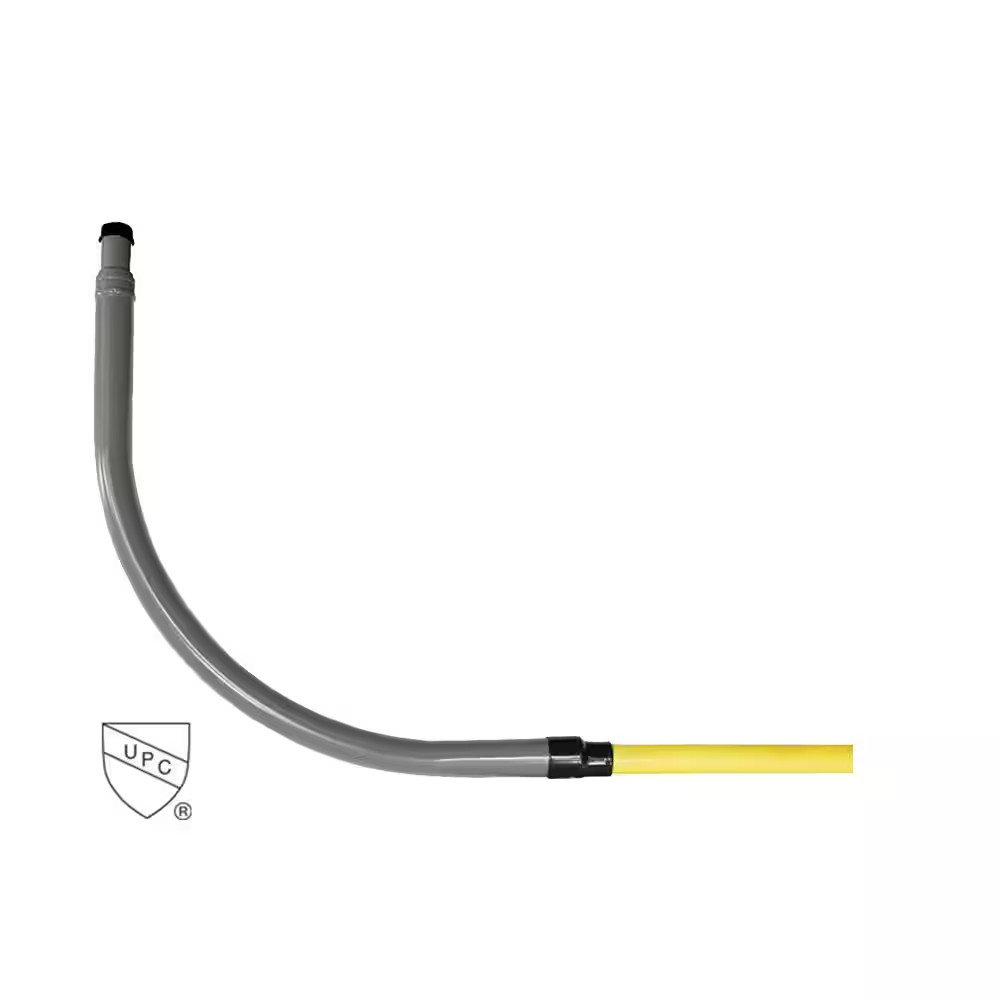 3/4 In. IPS Poly DR 11 to 3/4 In. MIP Underground Meter Riser Bent