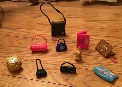 Mattel Monster High Ever After High Lot of 10 Purses Books Accessories 2010s