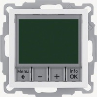Berker Temperaturregler Weiß 20441909 Raumtemperaturregler Temperaturregler