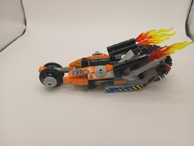 LEGO Super Cycle Chase (70808) DRAGSTER MOTORCYCLE Incomplete No Minifigures