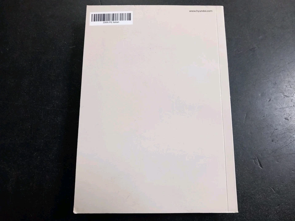 Manuale Di Istruzioni Hyundai I20 Originale SWN PE - Immagine 2 di 3