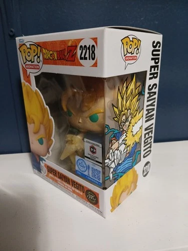 Funko Pop Dragon Ball Z SS Vegito Chase With Custom Art