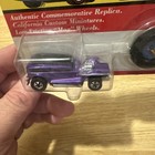 Hot Wheels 25th Anniversary Redline THE DEMON #5730 purple with collector button — photo 2