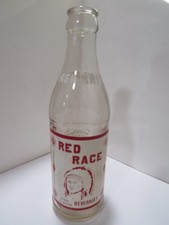 Red Race Beverages Soda Bottle ACL 8oz Valdosta, Ga