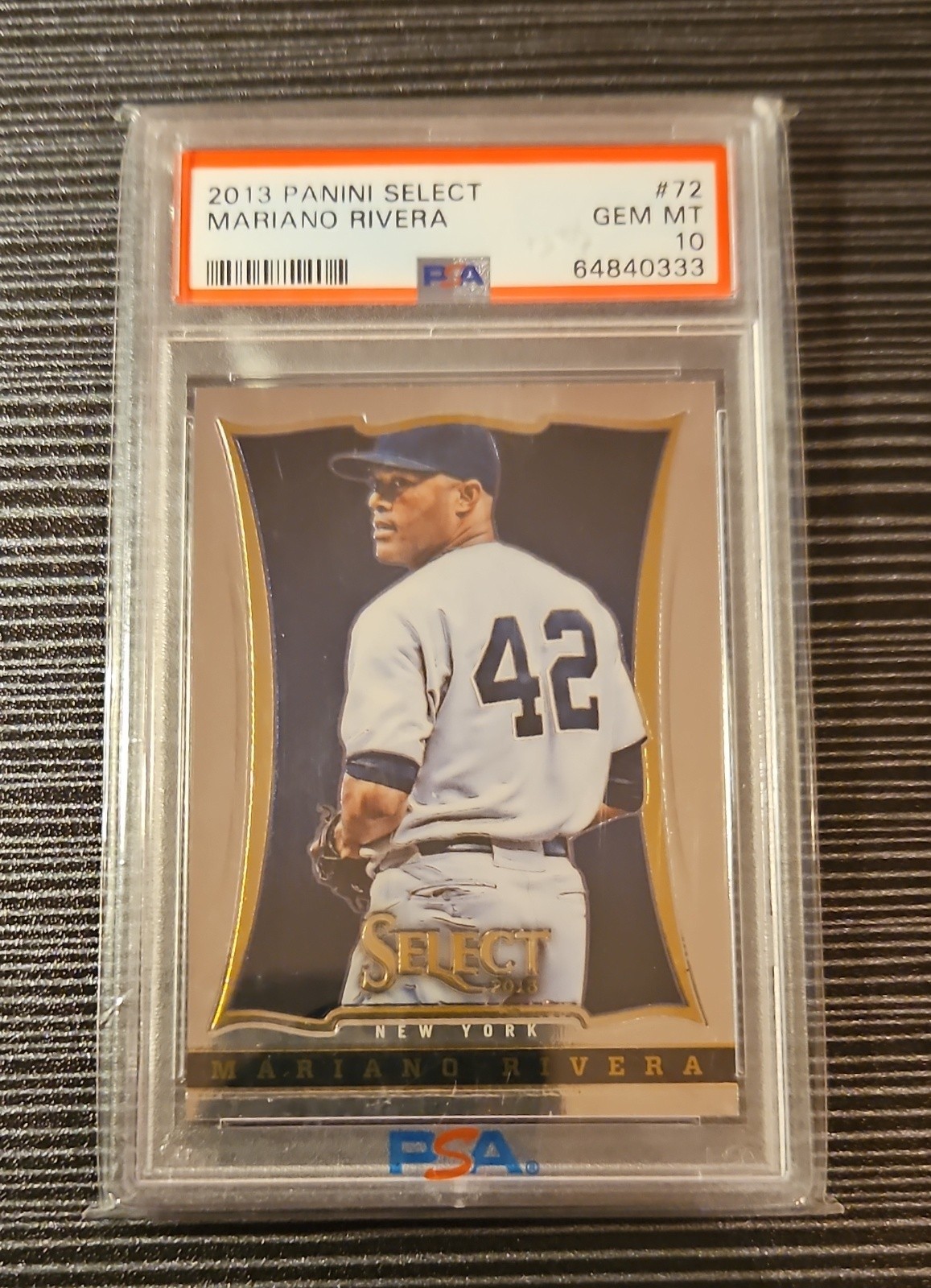 2013 Panini Select - Mariano Rivera #72 PSA 10