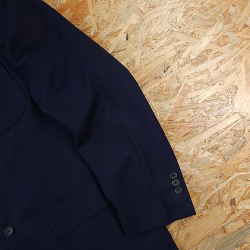 Ralph Lauren Made in Italy Wool Blazer Navy Blue Men Casual 42 - Picture 4 of 8