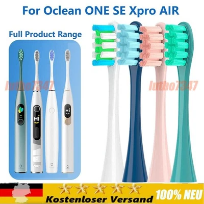 MARKENLOS 4/16/32x Zahnbürstenkopf/Düse/Reisebox für Oclean X Pro Elite/X Pro/X/F1/Air2/W1