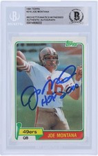 Joe Montana Football Cards and Rookie Cards Checklist 18