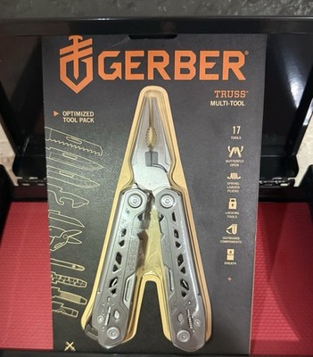 Gerber Truss Multi-Tool with Sheath, Stainless Steel 31-003305- NEW Factory Sea