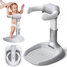 Baby Shower Stand, Adjustable  Foldable Baby Bath Stand with Anti-Slip Base,Ant