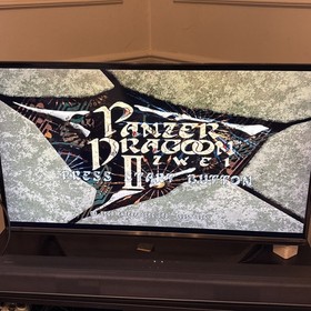 Panzer Dragoon II Zwei (Sega Saturn Game) boxed w/manual