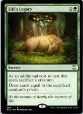 Life's Legacy Normal R Commander: Streets of New Capenna 300 NM