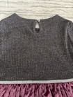 Andy & Evan Girls Crushed Velvet Tiered Dress Size 5 — photo 9
