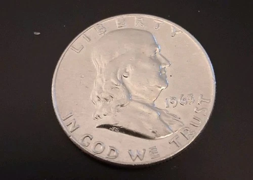 1963-D Silver Franklin Half Dollar Mint BU