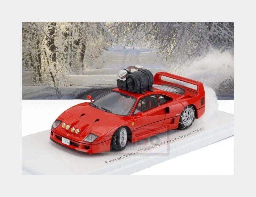 Ferrari F40 1/43 Kess 43056480 modele reduit automobile de sport Japon 1993 rouge