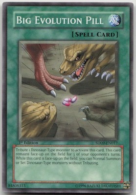 Big Evolution Pill 1st Edition Common Structure Deck: Dinosaur's Rage SD09-EN017
