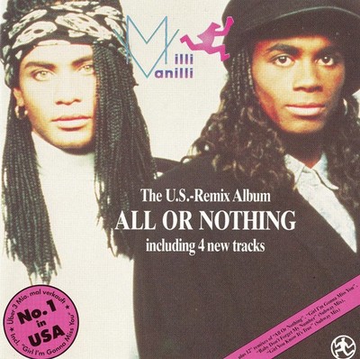 Milli Vanilli - All Or Nothing - The U.S. Remix Album - CD Album