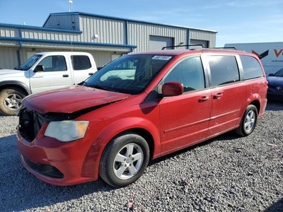 Used Front Center Interior Rear View Mirror fits: 2013 Dodge Caravan manual dimm
