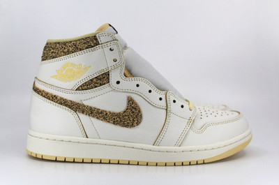 Nike Air Jordan 1 Retro Hi OG Craft Naija UK 8,5 Sneaker Sail FD8631-100