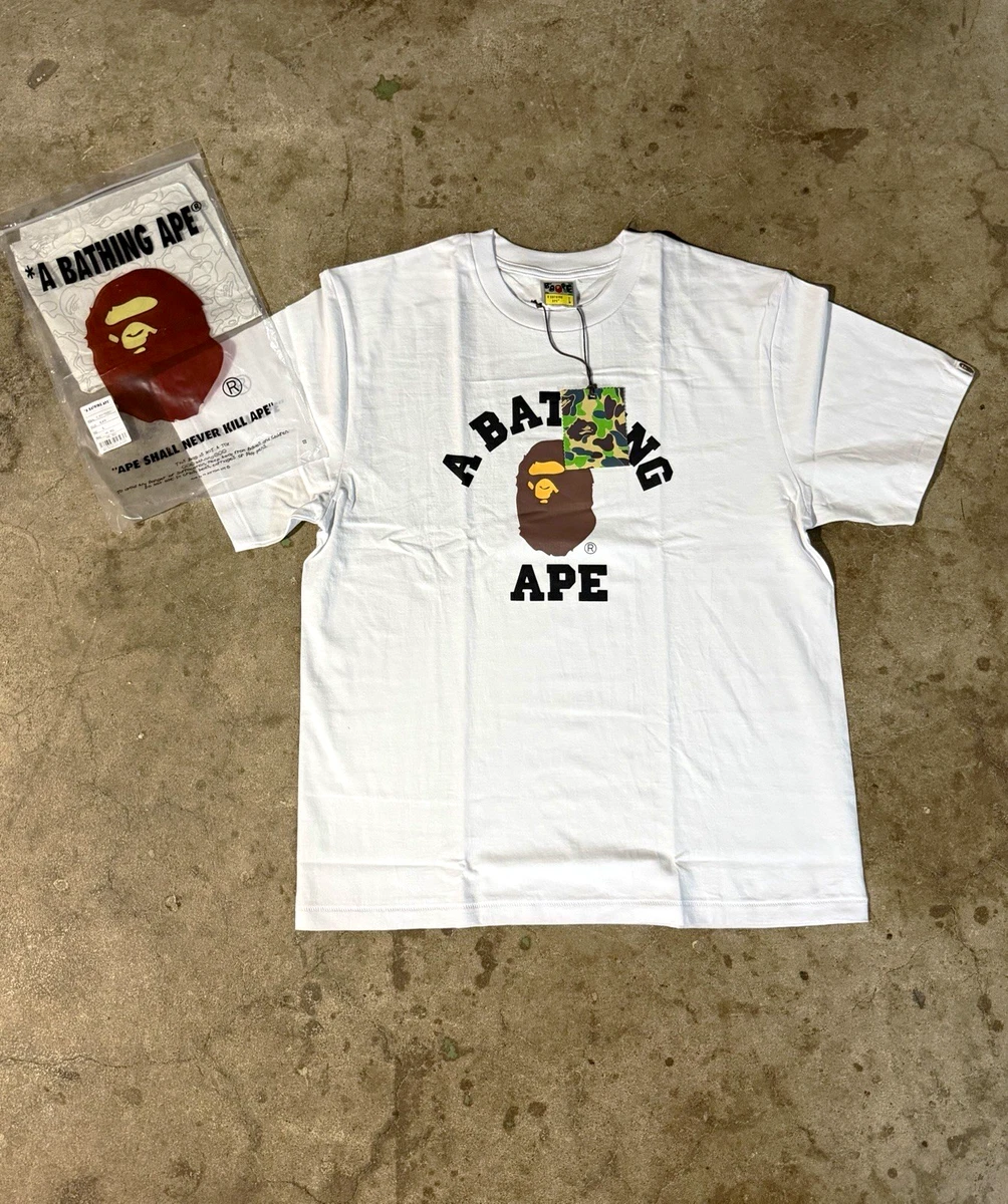 A Bathing Ape White Shirts for Men for sale | eBay