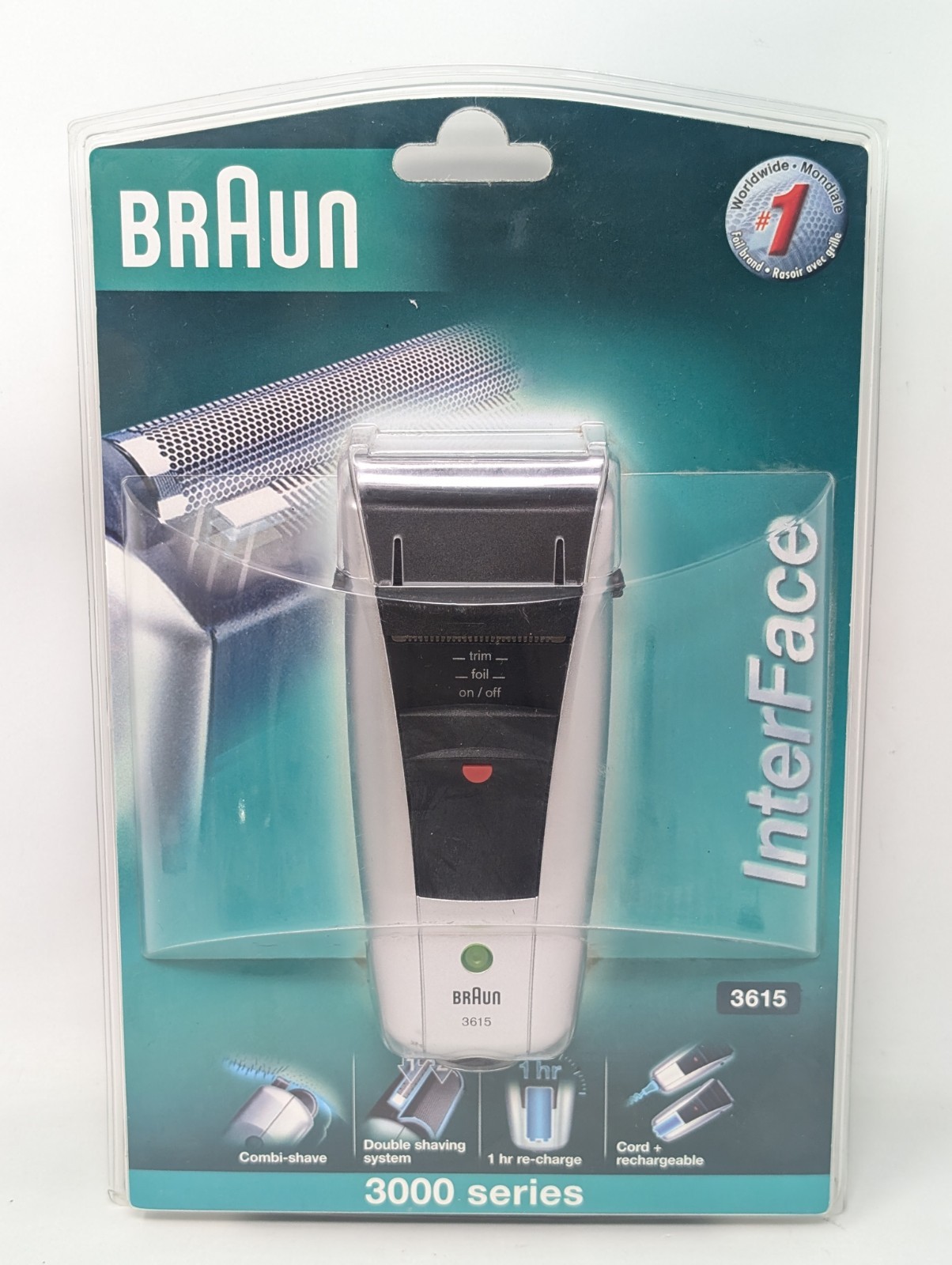 Braun 3615 InterFace Electric Shaver 3000 Series NEW | eBay