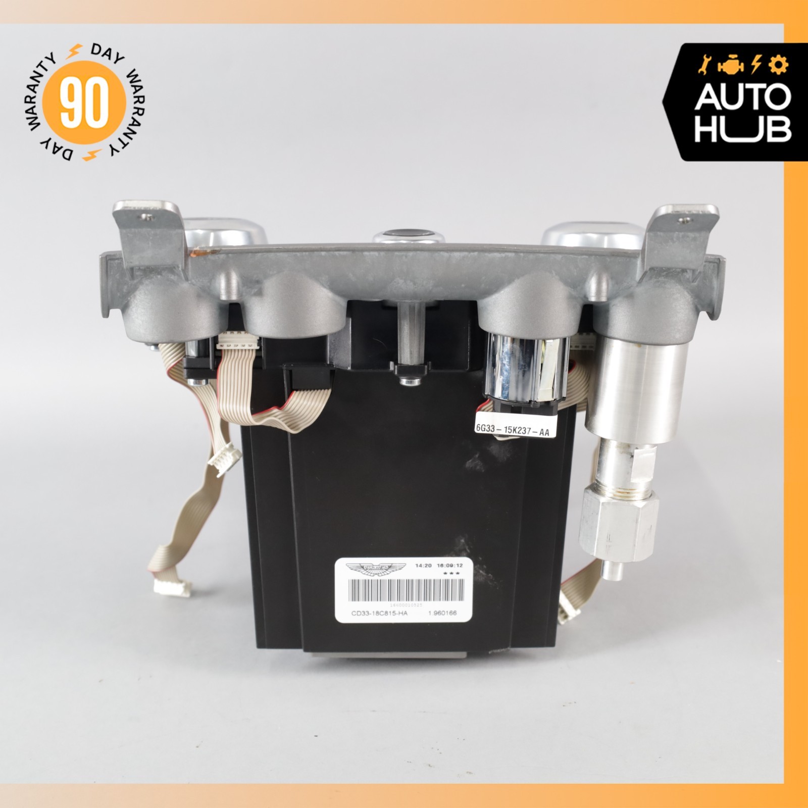 09-15 Aston Martin V8 Vantage Rapide Audio Radio Climate Control Switch OEM 26k