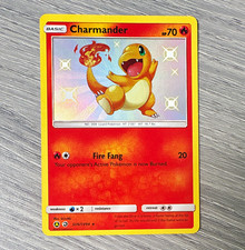 Pokémon TCG Charmander SV6/SV94 Hidden Fates Shiny Vault Shiny Holo Rare EN 2019