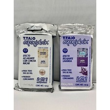 T.TAiO Esponjabon Lavender  Mother of Pearl Soap Sponge New  