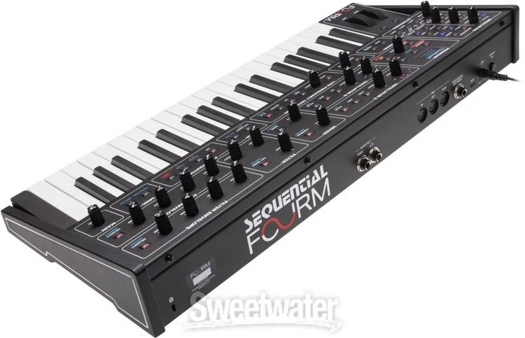 Sequential Fourm Compact Polyphonic Analog Synthesizer - Image 4 of 4