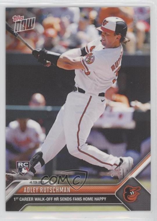 2023 Topps Now /4984 Adley Rutschman #114 Rookie RC 1c7