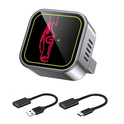 2-in-1  CarPlay Android Auto Adapter  AI Box BT+2.4G 5G WIFI USB Dongle Kon5567