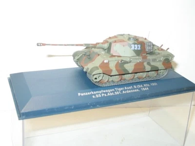 altaya 1:72, char tiger ausf.B, ardennes, militaire allemand - Photo 1/3