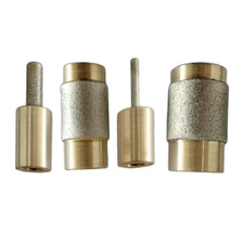 4Pcs Grinding Bits Set Stained Glass Grinder Head for Glass Grinding Machine
