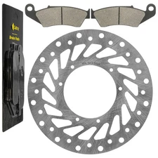 Front Brake Disc Rotor W/Brake Pad For Honda CRF250R CRF250X 2004 2005 2006 2007